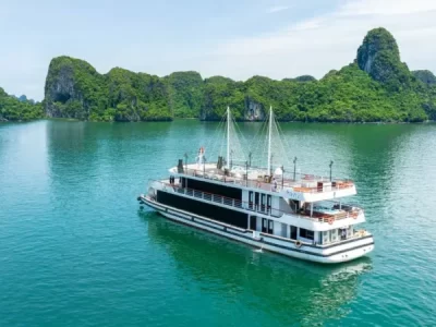 Du thuyền Iris cruise – Với tour tham quan Vịnh Hạ Long trong ngày