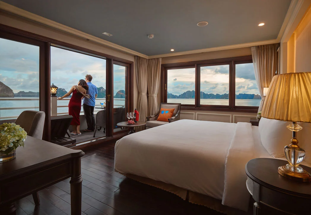 Phòng ngủ Siêu víp của Du thuyền